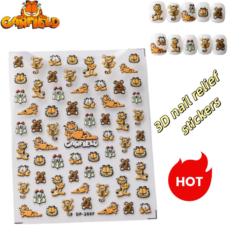 Karikatür Garfield Ins Stil Tı - 3D Printing Nails incelemesi ve fiyatı