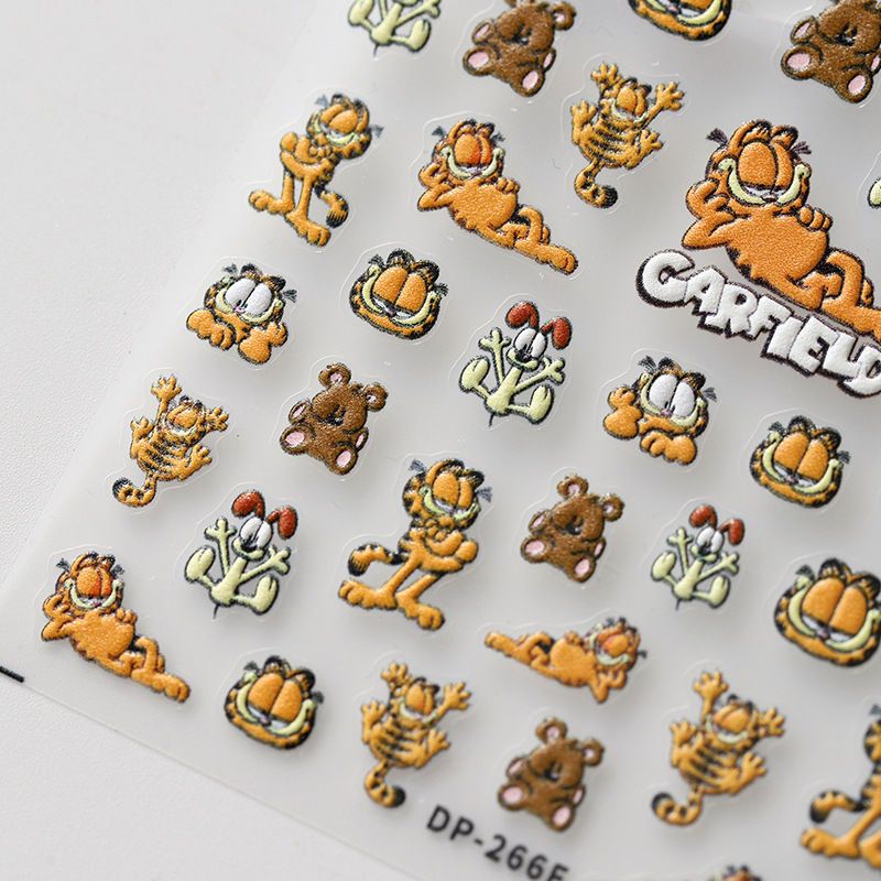 Karikatür Garfield Ins Stil Tı - 3D Printing Nails incelemesi ve fiyatı