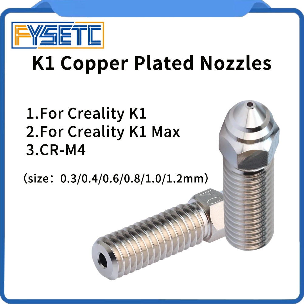 Ender 3 V3 KE K1/k1 Max bakır  - 3D Printer Nozzle Brass incelemesi ve fiyatı