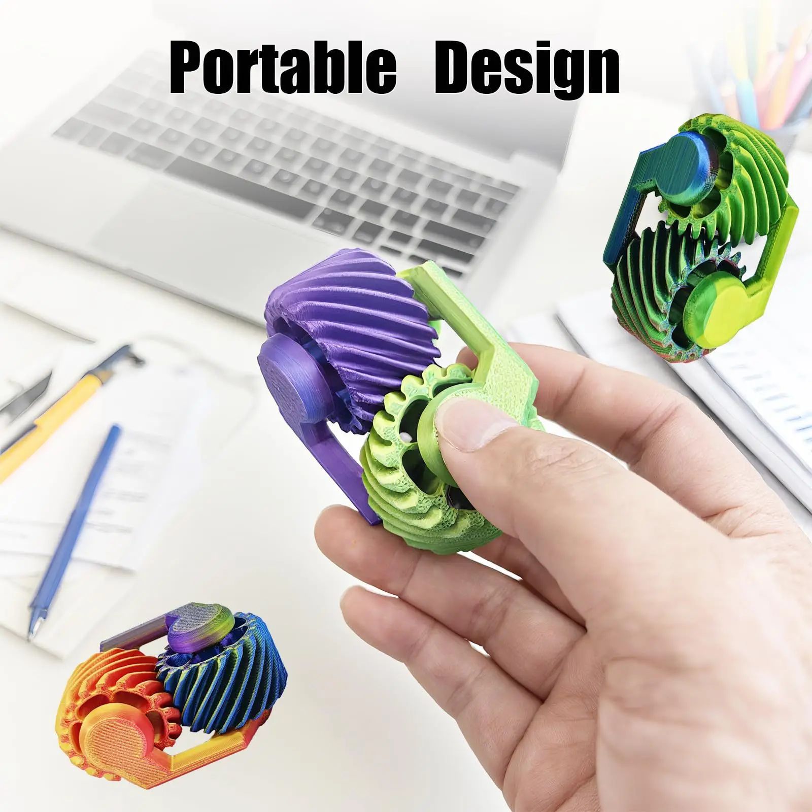 Popüler Fidget 3D Baskılı Parm - 3D Printing Fidget Toys incelemesi ve fiyatı