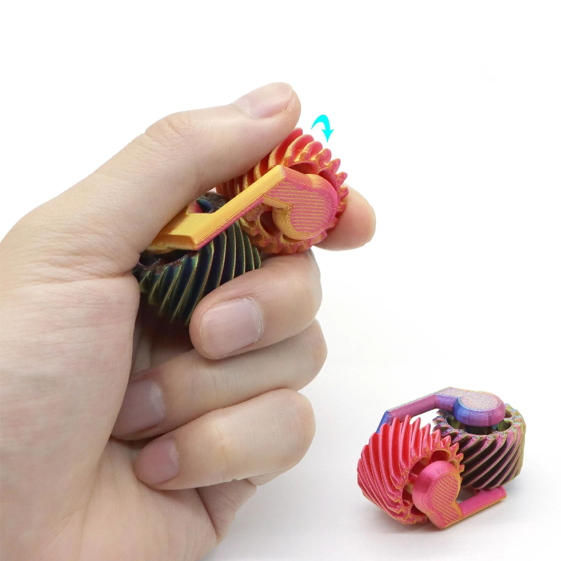 Popüler Fidget 3D Baskılı Parm - 3D Printing Fidget Toys incelemesi ve fiyatı