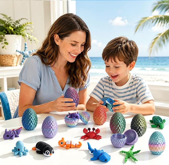 24 adet 3D Baskılı Sürpriz Yum - 3D Printing Fidget Toys incelemesi ve fiyatı